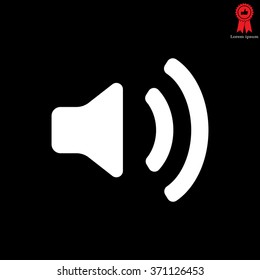 Volume high icon. vector design.