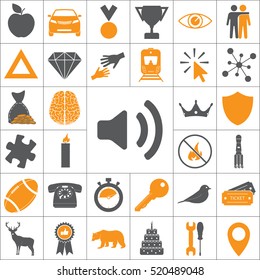 Volume high icon. vector design.