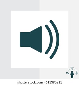 Volume high icon. vector design.