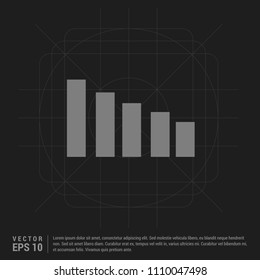Volume Icon - Black Creative Background - Free vector icon