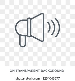 Volume icon. Volume design concept from  collection. Simple element vector illustration on transparent background.
