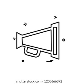 Volume icon design vector
