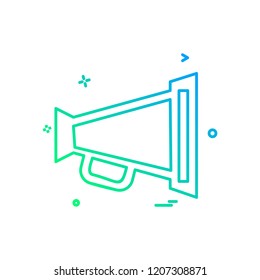 Volume icon design vector