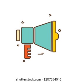 Volume icon design vector