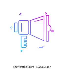 Volume icon design vector