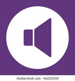   Volume icon. Flat design.