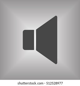   Volume icon. Flat design.