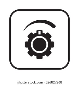  Volume  icon . Flat design.