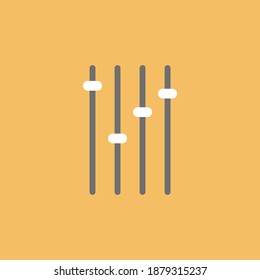 Icono de volumen. Diseño plano. Vector	
eps10