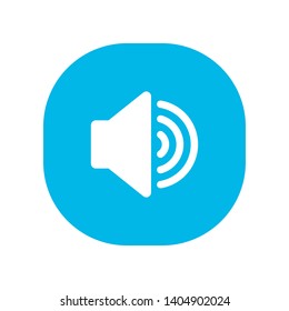 Volume Icon in Geometric Shape