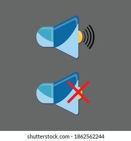 Volume icon. Great vector for social media, multimedia, communication, alerts, signs, smartphones, computers etc.