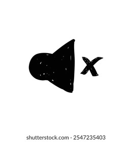 Ilustración de icono de volumen que representa el sonido y el control de audio