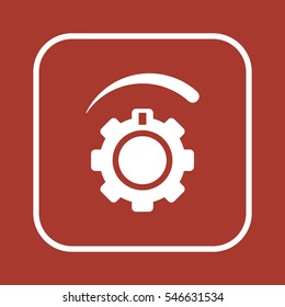  Volume   icon,  isolated. Flat  design.