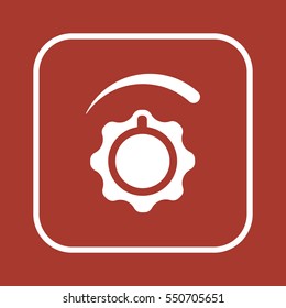  Volume   icon,  isolated. Flat  design.