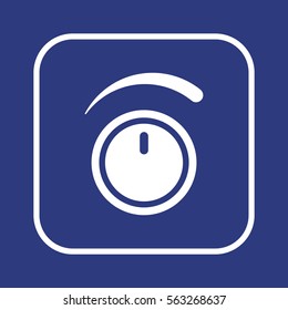  Volume   icon,  isolated. Flat  design.