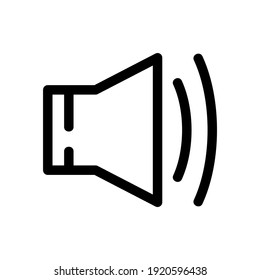 volume icon or logo isolated sign symbol vector illustration - high quality black style vector icons

