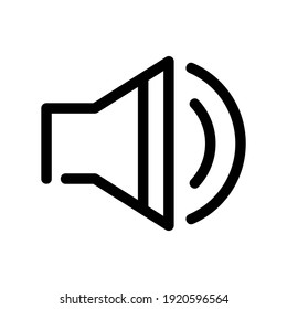 volume icon or logo isolated sign symbol vector illustration - high quality black style vector icons
