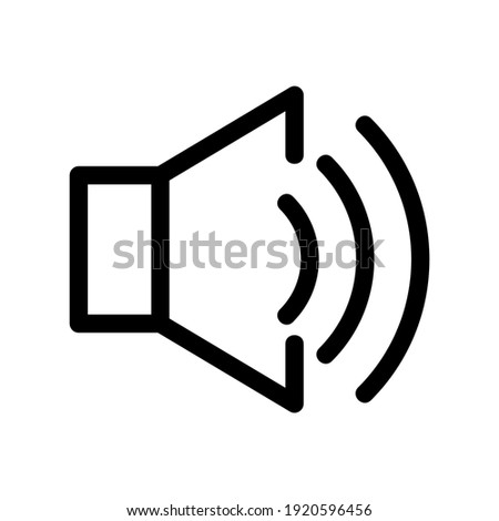 volume icon or logo isolated sign symbol vector illustration - high quality black style vector icons
