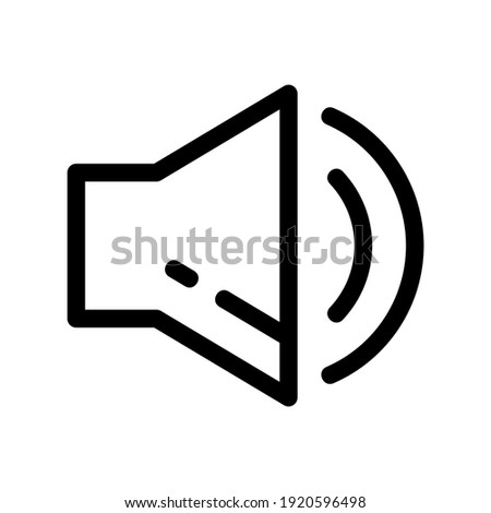 volume icon or logo isolated sign symbol vector illustration - high quality black style vector icons
