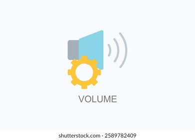 Volume Icon Or Logo Isolated Vector Illustration