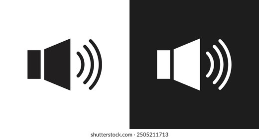 Volume icon logo set vector