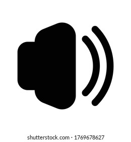 Volume Icon Logo Template Illustration Design