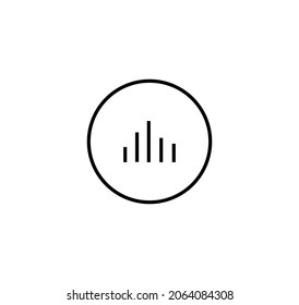 Volume icon on the white background