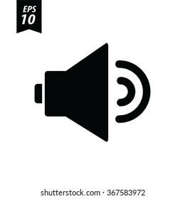 Volume Icon on white background