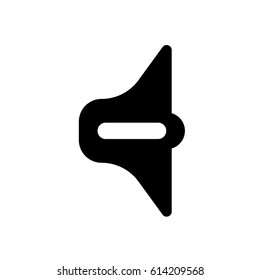 volume icon on the white background