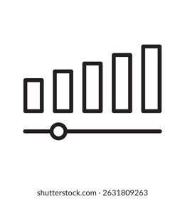 volume icon set. vector icon flat illustration on white background