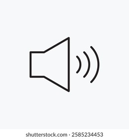 Volume icon. simple vector icon