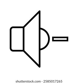 Volume icon. Sound symbol icon, listen, tone for application
