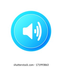 Volume icon | Speaker icon - vector app button