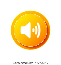 Volume icon | Speaker icon - vector app button