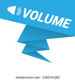 volume icon - speech bubble,tag,sign,label,sticker.Designed for your web site design, logo, app, UI