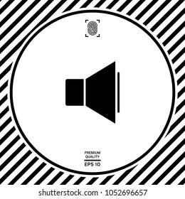 Volume icon symbol