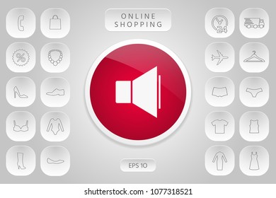 Volume icon symbol
