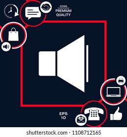 Volume icon symbol