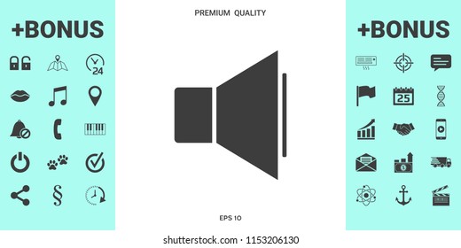 Volume icon symbol
