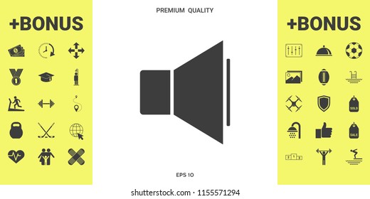 Volume icon symbol