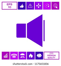 Volume icon symbol