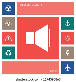 Volume icon symbol