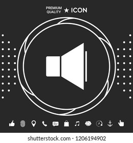 Volume icon symbol