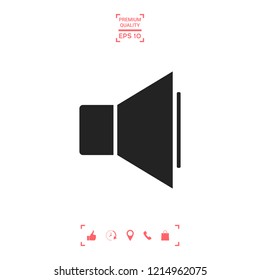 Volume icon symbol
