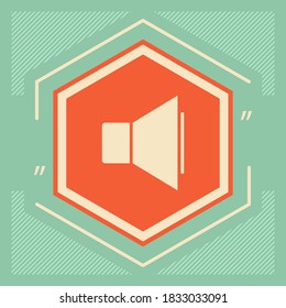 Volume icon symbol. Graphic elements for your design