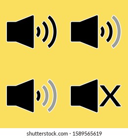 volume icon. with this icon we can adjust the sound of a device or application