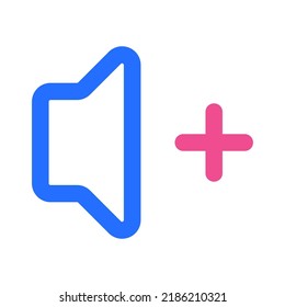 Volume Icon with Two Tone Color