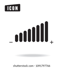 volume icon vector