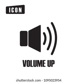 Volume up icon vector