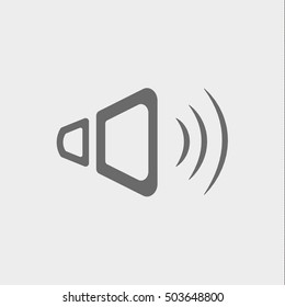 volume icon, vector desing